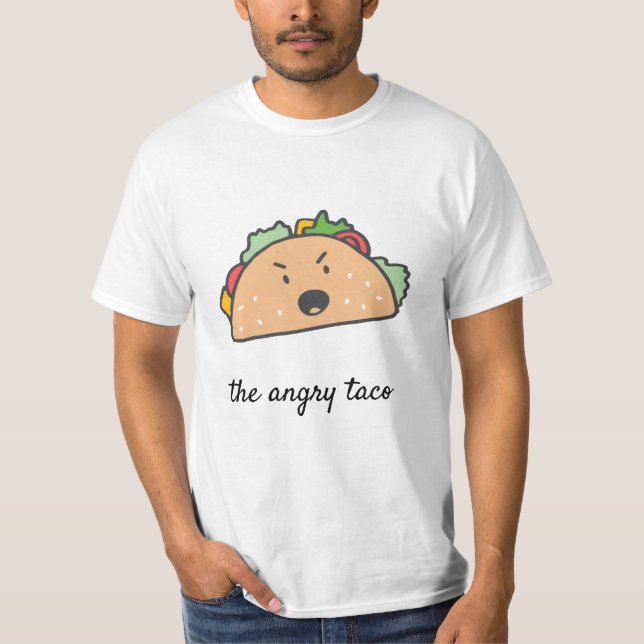 The Angry Taco T-Shirt (Front)