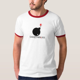 The Angry Waiter Ringer - Big Bomb T-Shirt