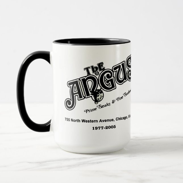 The Angus Restaurant, Chicago, IL Mug (Left)
