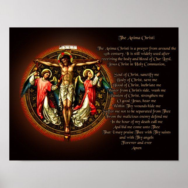 The Anima Christi Poster (Front)