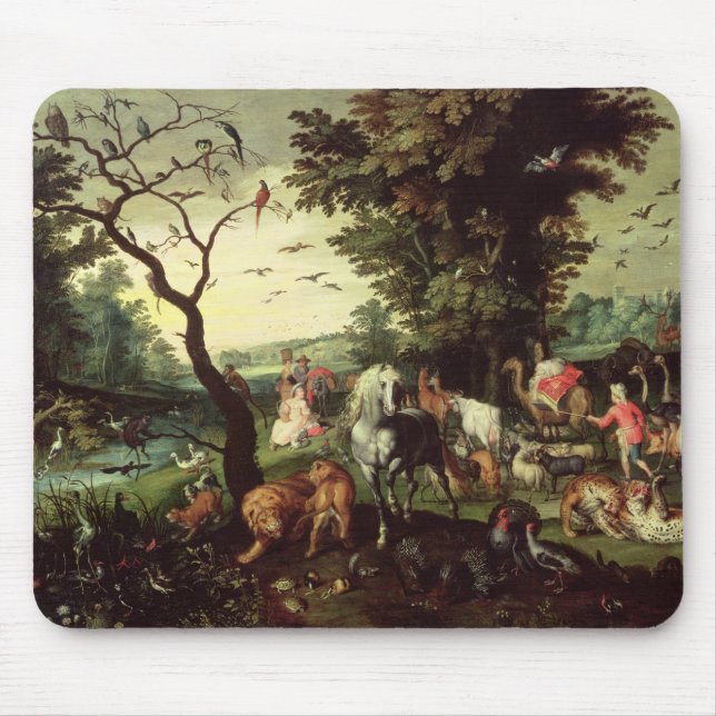 The Animals Entering Noah's Ark Mouse Mat (Front)