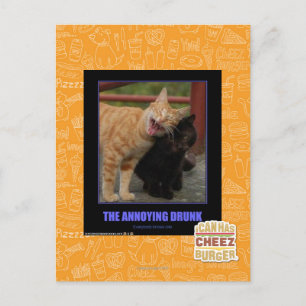 The Annoying Drunk Postcard