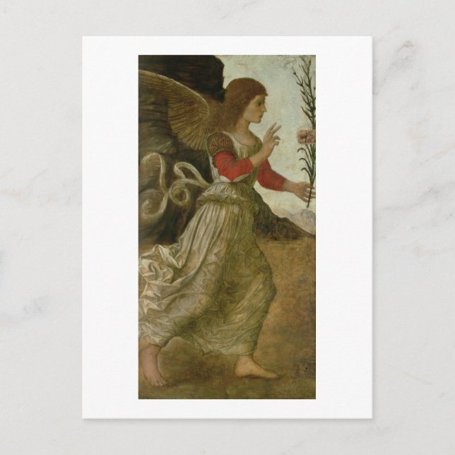The Annunciating Angel Gabriel Postcard (Front)