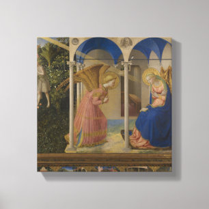 The Annunciation, 1425-8 Canvas Print