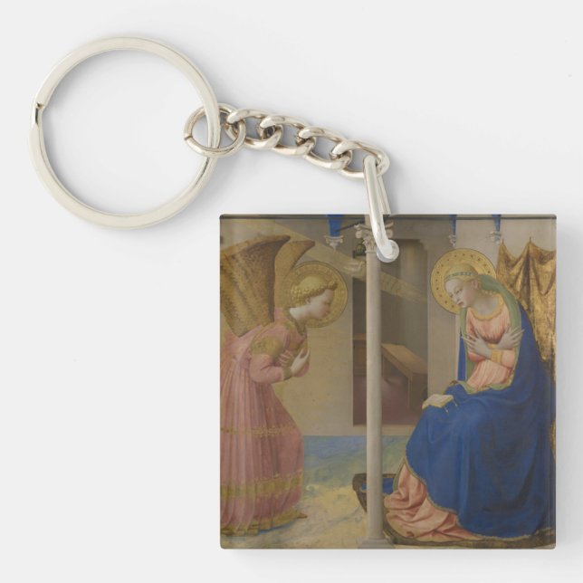 The Annunciation, 1425-8 Key Ring (Front)
