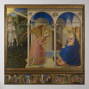 The Annunciation, 1425-8 Poster