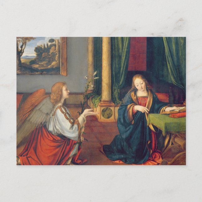 The Annunciation, 1506 Postcard (Front)
