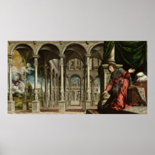 The Annunciation, 1545-50 Poster