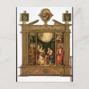 The Annunciation, 1581 Postcard