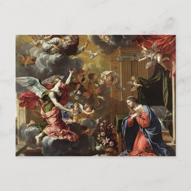 The Annunciation, 1651-52 Postcard (Front)