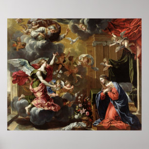 The Annunciation, 1651-52 Poster