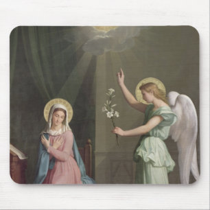 The Annunciation, 1859 Mouse Mat