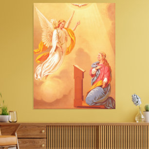 The Annunciation (1883),Famous Painting Canvas Print