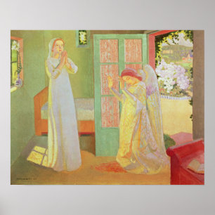 The Annunciation, 1913 Poster