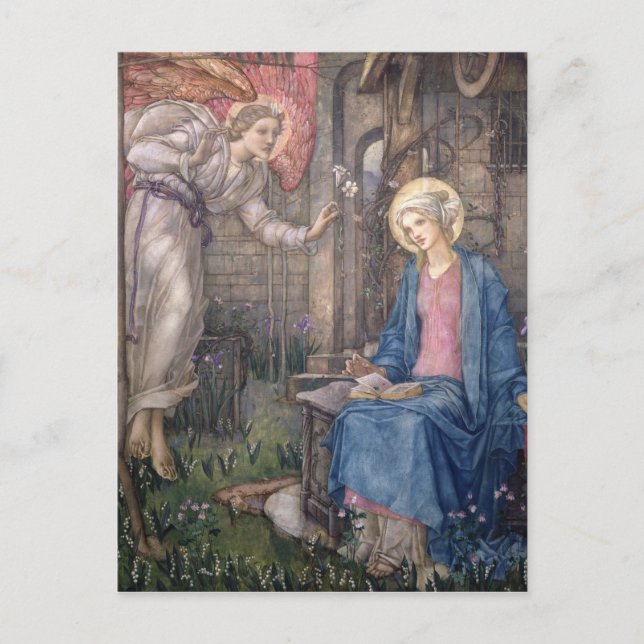 The Annunciation 2 Postcard (Front)