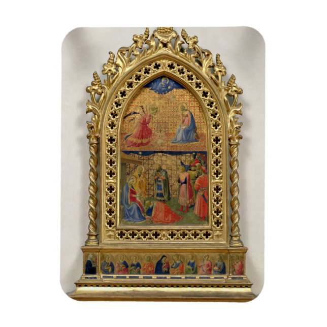 The Annunciation and the Adoration of the Magi (te Magnet (Vertical)