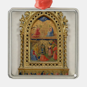 The Annunciation and the Adoration of the Magi (te Metal Tree Decoration