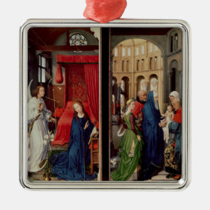 The Annunciation and the Presentation in Temple Metal Tree Decoration
