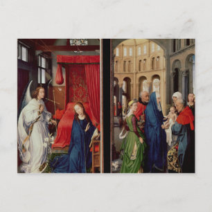 The Annunciation and the Presentation in Temple Postcard
