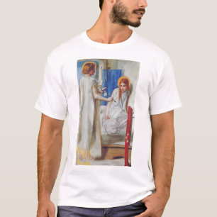 The Annunciation by Dante Gabriel Rossetti T-Shirt