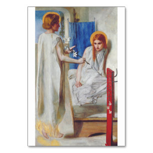 The Annunciation by Dante Gabriel Rossetti Table Number