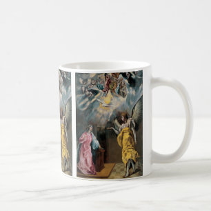 The Annunciation by El Greco Coffee Mug