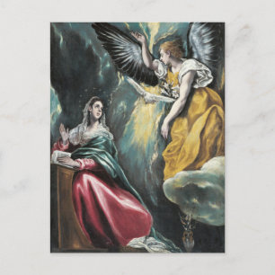 The Annunciation by El Greco Postcard