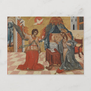 The Annunciation by Elias Moskos Postcard