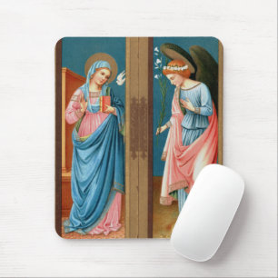 The Annunciation by F. Lippi (M 038) Mouse Mat