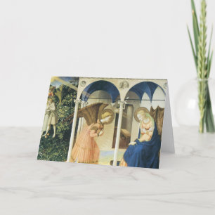 The Annunciation by Fra Angelico Card