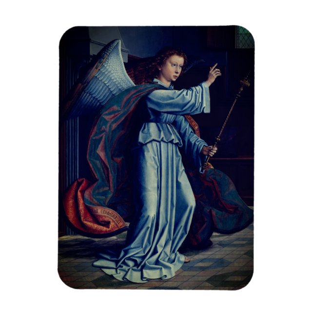 The Annunciation - by Gerard David, 1506 Magnet (Vertical)