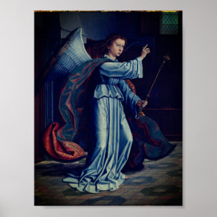 The Annunciation - by Gerard David, 1506 Poster