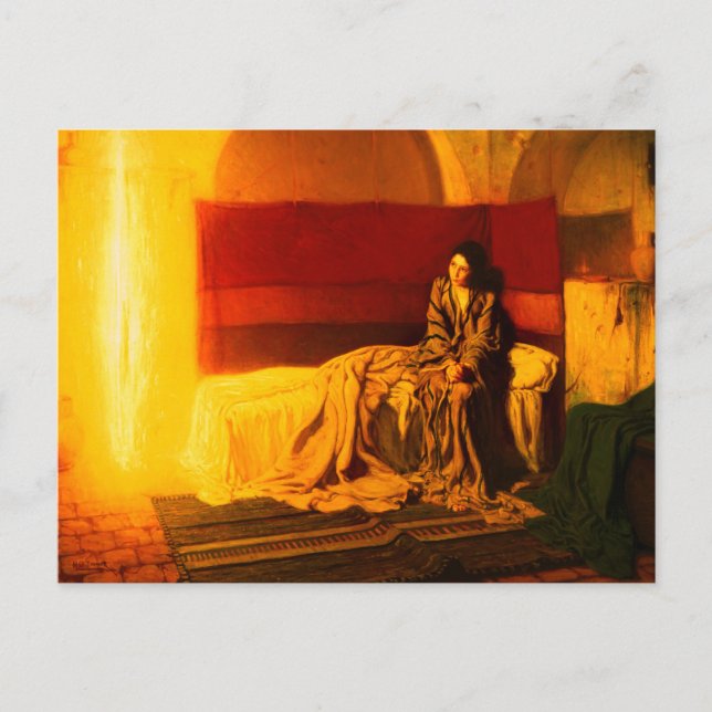 The Annunciation by Henry Ossawa Tanner (1898) Postcard (Front)