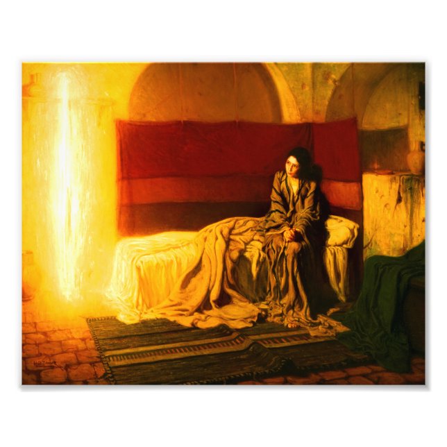 The Annunciation by Henry Ossawa Tanner Photo Print (Front)
