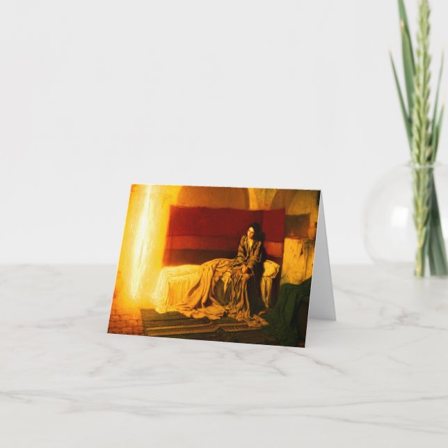 The Annunciation by Henry Ossawa Tanner Thank You Card (Front)