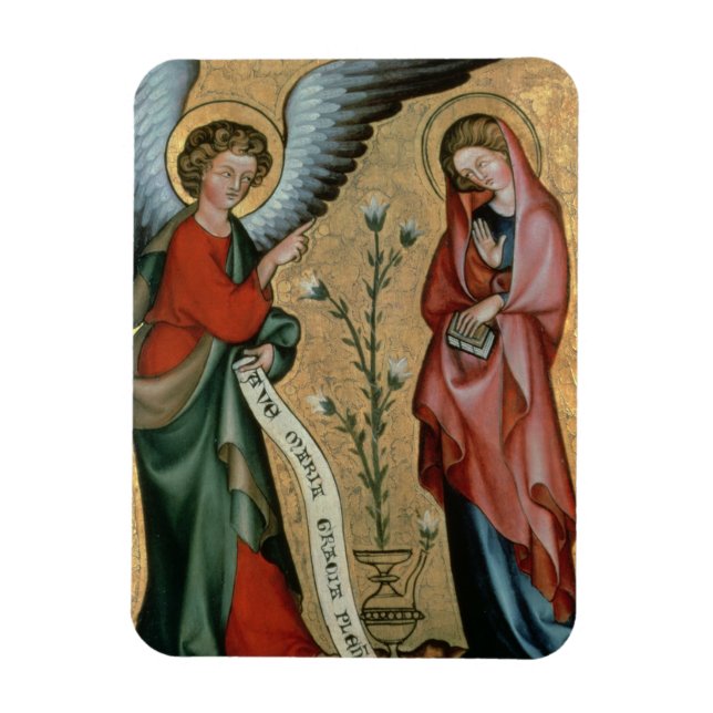 The Annunciation, c.1330 (oil on panel) Magnet (Vertical)