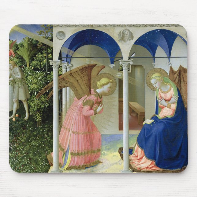The Annunciation, c.1430-32 Mouse Mat (Front)