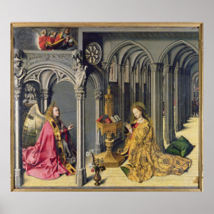 The Annunciation, c.1445 Poster