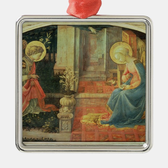 The Annunciation, c.1450-3 Metal Tree Decoration (Front)