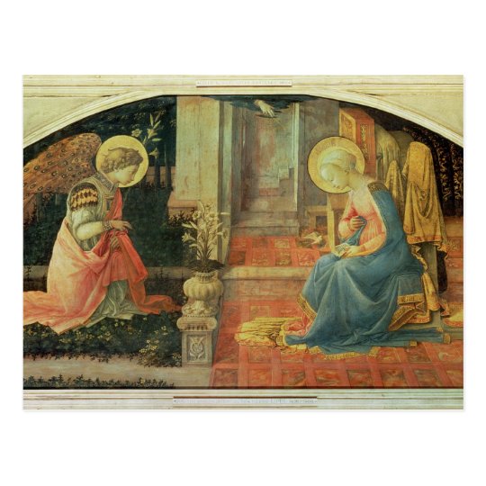 The Annunciation, c.1450-3 Postcard