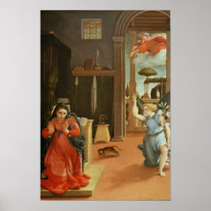 The Annunciation, c.1534-35 Poster