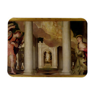 The Annunciation, c.1551-53 (oil on canvas) Magnet