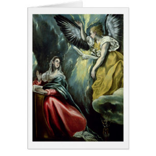 The Annunciation, c.1575 (oil on canvas)