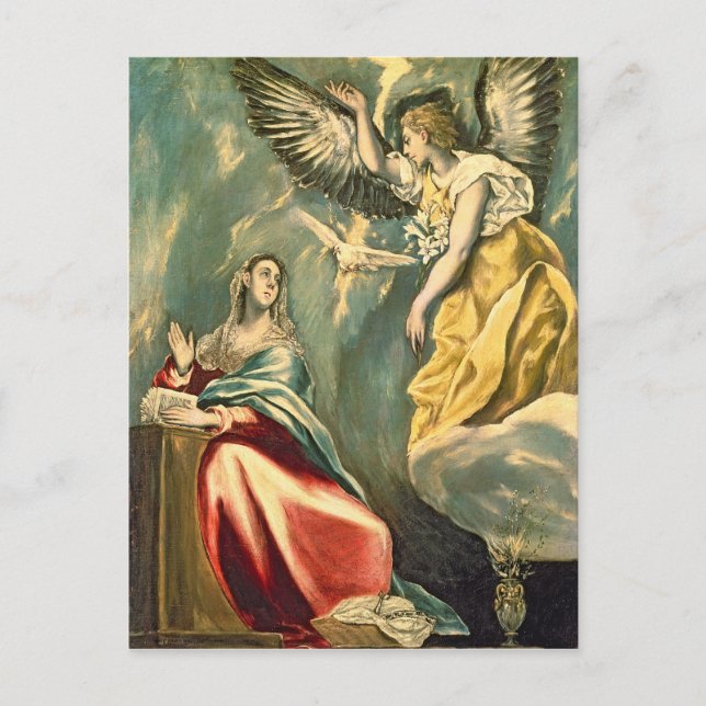 The Annunciation, c.1595-1600 Postcard (Front)