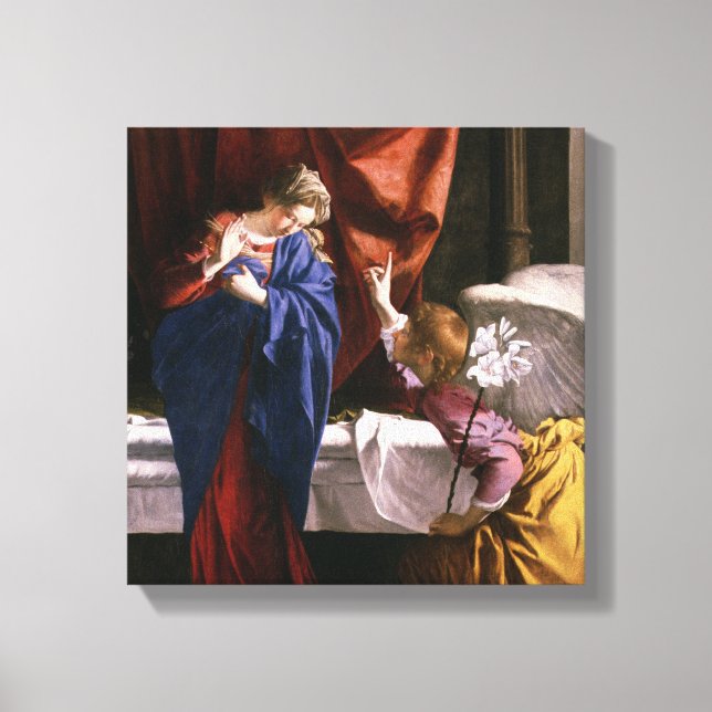 The Annunciation, c.1623 Canvas Print (Front)