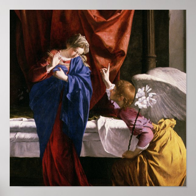 The Annunciation, c.1623 Poster (Front)