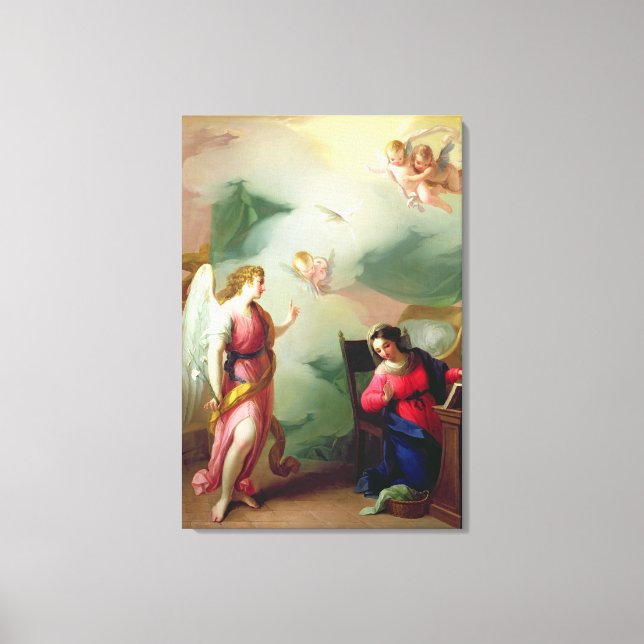 The Annunciation Canvas Print (Front)