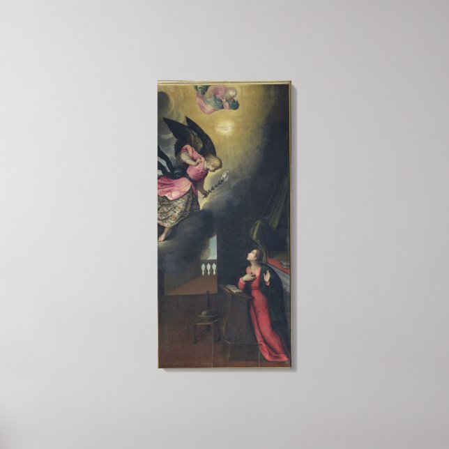 The Annunciation Canvas Print (Front)
