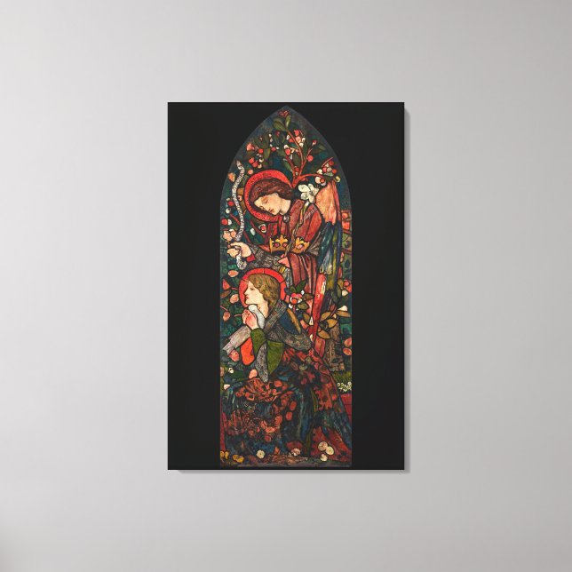 The Annunciation Canvas Print (Front)