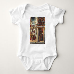 The Annunciation Carlo Crivelli Renaissance Art Baby Bodysuit